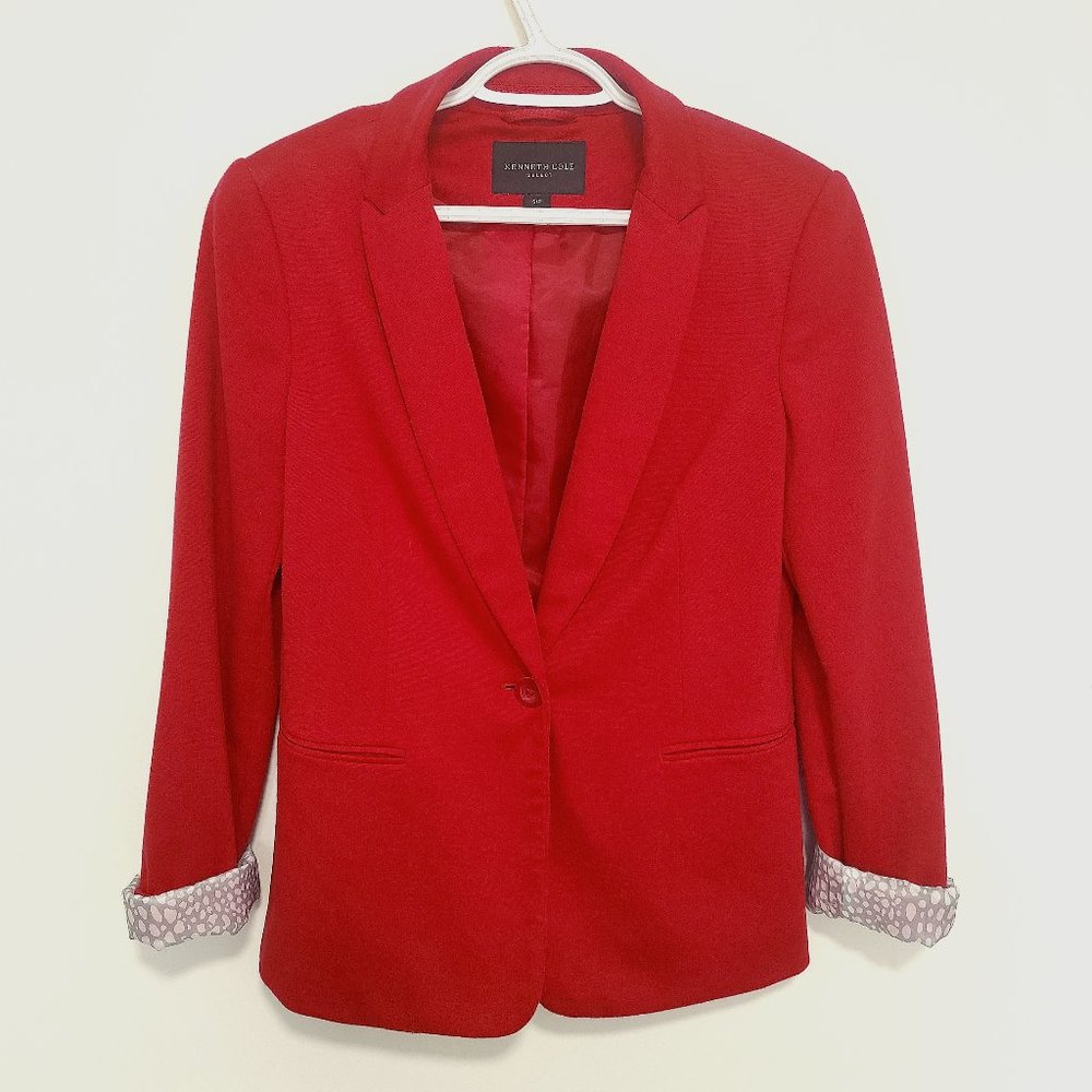 Kenneth Cole Select Red Blazer